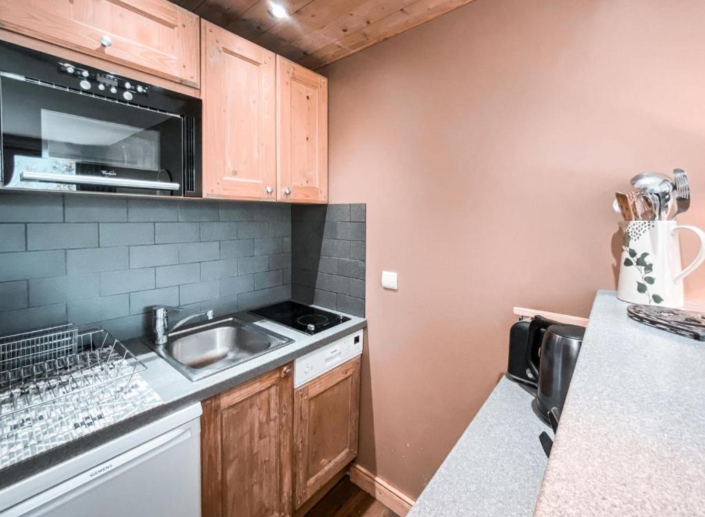 Résidence Saint Michel - Charmant appartement 2 pièces 6 personnes au calme avec garage, offrant une vue sur les montagnes, proche des pistes, dans le qu MAE-6743 - 5