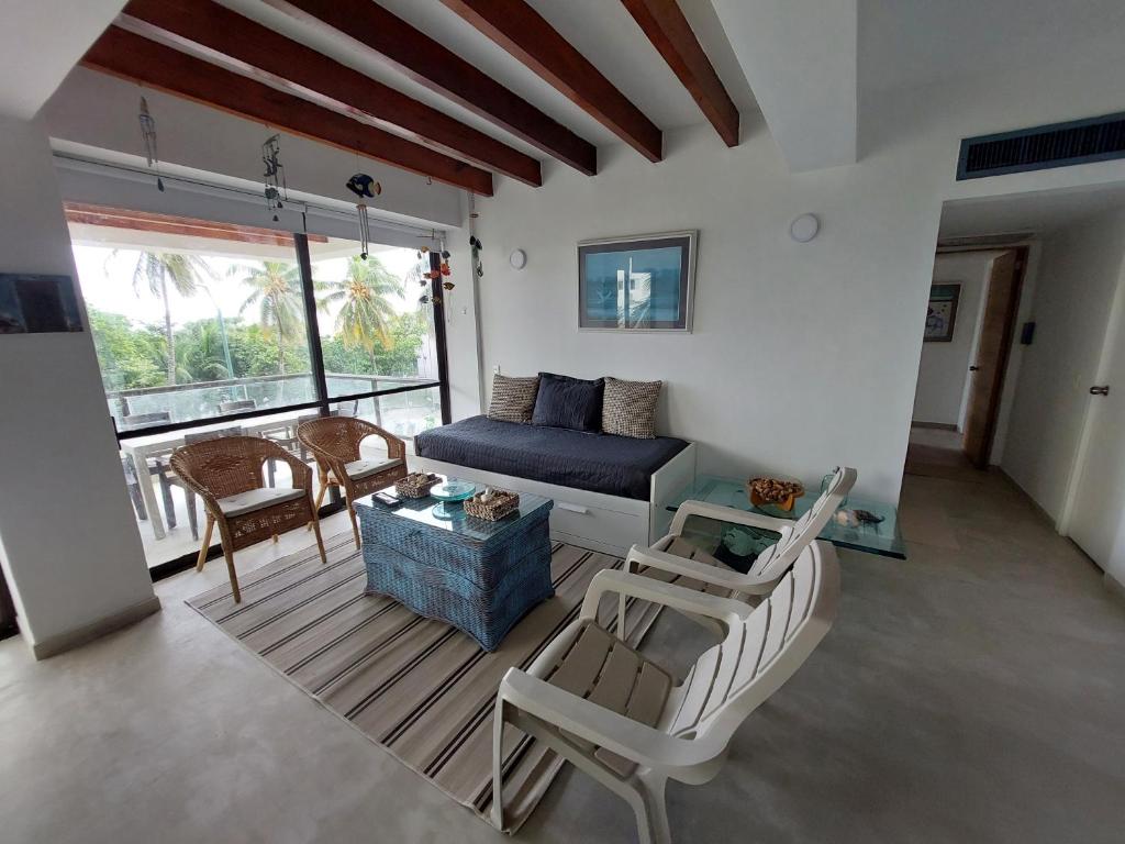 Apartamento en San Andres frente al mar con balcon - 4