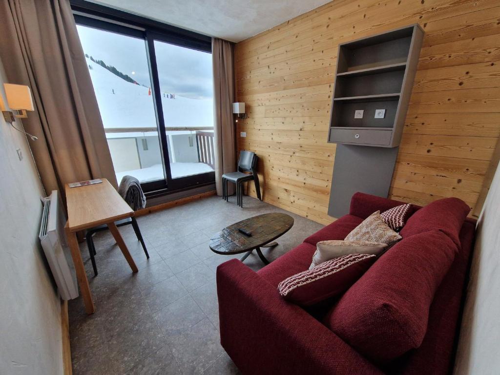 Studio chaleureux cabine · Accès pistes · Chiens admis - FR-1-181-2585 - 1