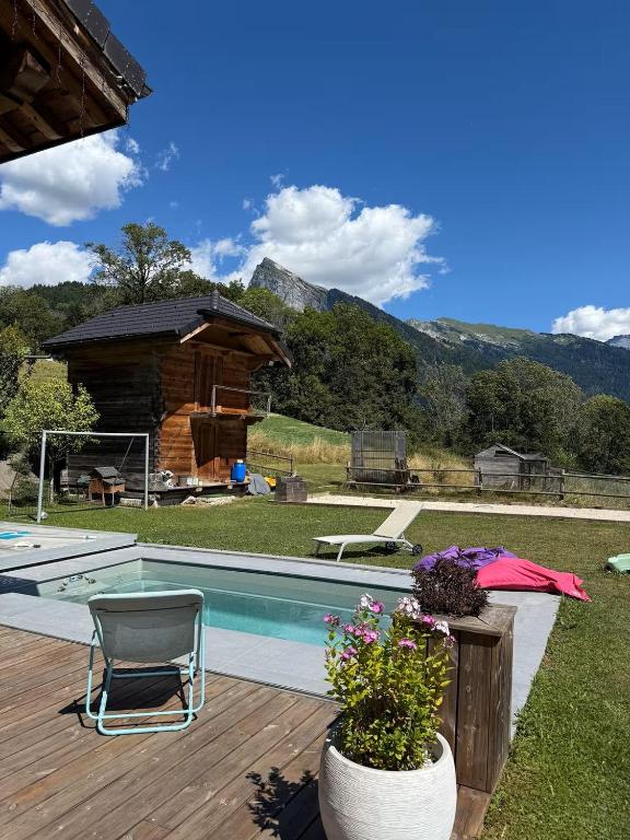 Beautiful chalet with swimming pool & great garden - 3