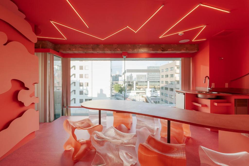 Art House HINODE 10 people 3 minutes from the station Art and Tokyo Bay spectacular ocean view