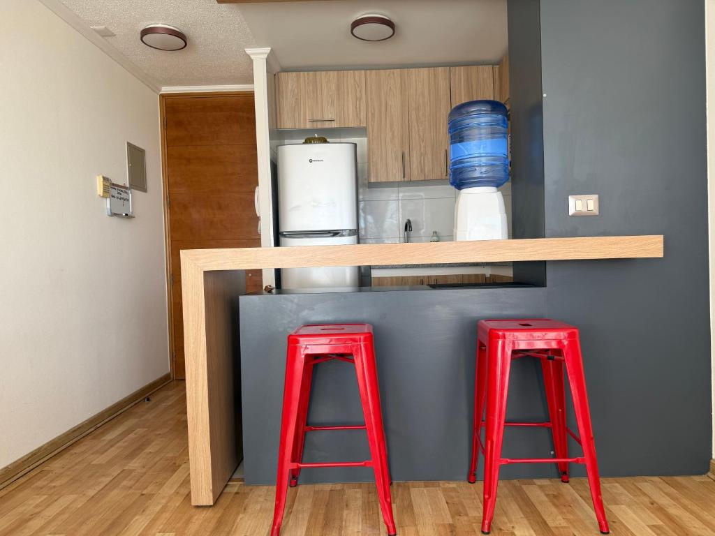 Departamento en Condominio Edificio Innova Los Carrera 2092 M - 4