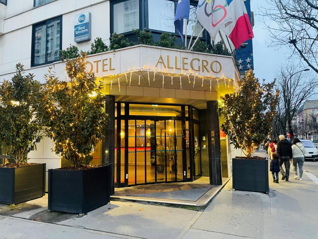 Exterior view, Best Western Allegro Nation in Paris