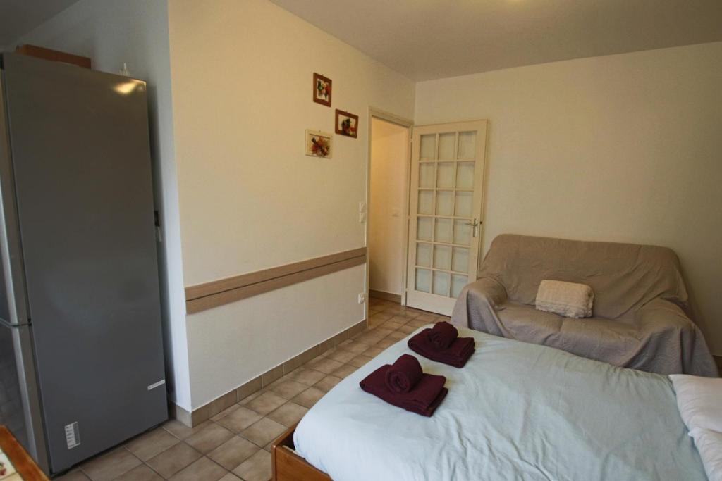 Studio 24 m2 le grand passage centre-ville terrasse climatisation parking - 2
