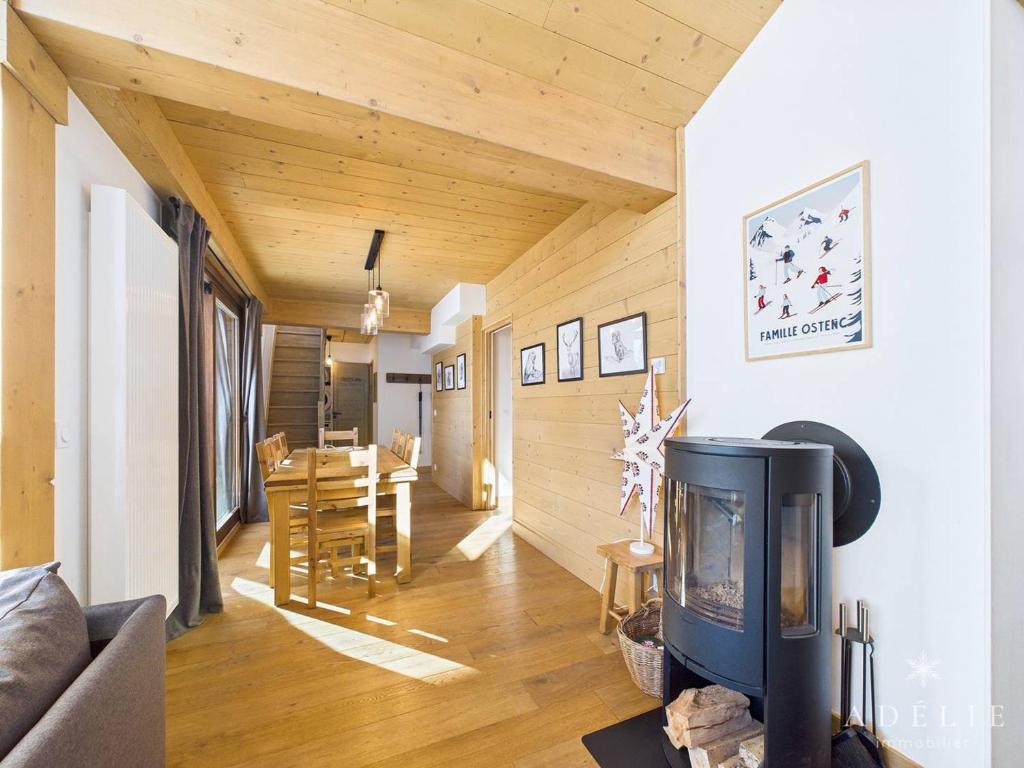 Superbe Apt 5P au Centre, 200m des Pistes, 3 SDB, Mezzanine, Balcon Sud, Parking, WiFi - FR-1-398-656 - 5