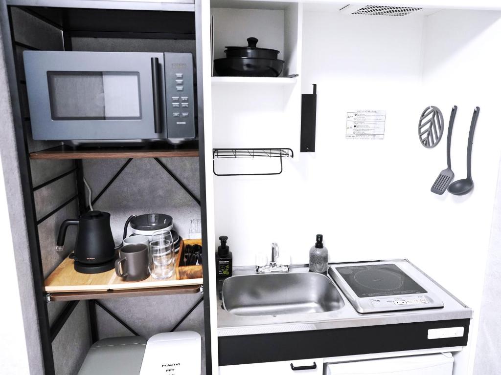 Near Asakusa, Projector, Twin and Semi Double Rooms