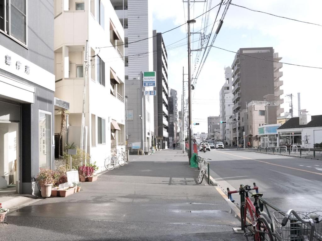 Near Asakusa, Projector, Twin and Semi Double Rooms