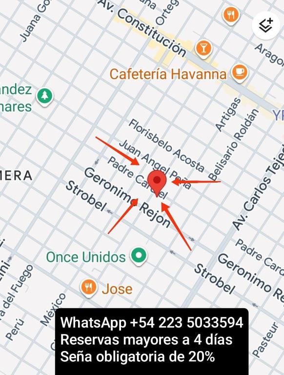 Casa grande en Mar del Plata, cochera, parrilla, parque, TV con wifii. IMPECABLE - 2