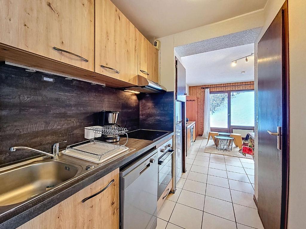 Appartement La Clusaz - 4/6 pers, Animaux bienvenus, Parking, RDC - FR-1-818-114 - 4