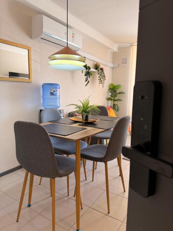 Dep full equipado en el centro de la ciudad modernidad 3 habitaciones 1 baño - 2