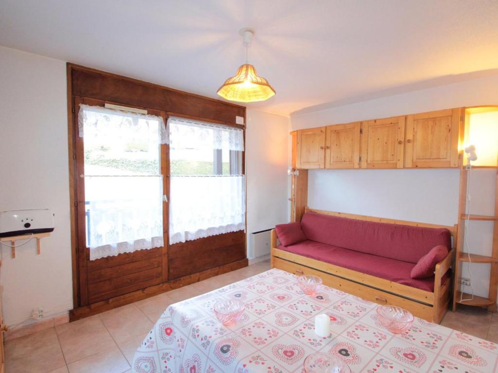 Studio central village aux Carroz, animaux admis, 5 pers - FR-1-572-202 - 2