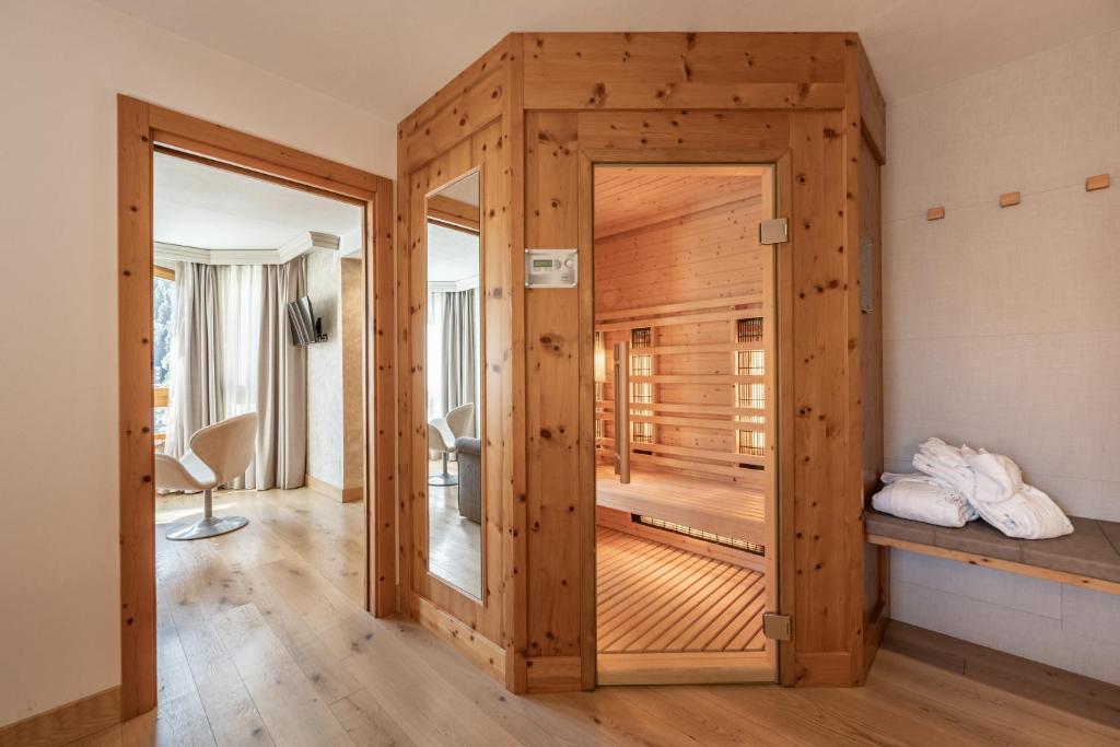 Sauna, Cerana Relax Hotel in Madonna di Campiglio