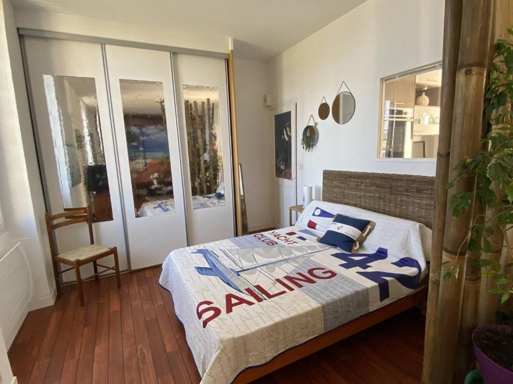 Studio avec SUPERBE VUE MER au 1er étage du Château de Trestraou - Réf 863 - 3