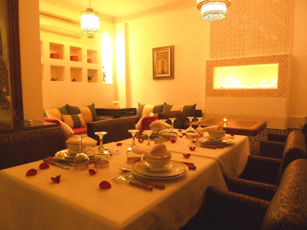 Restaurant, Riad Viva in Marrakech