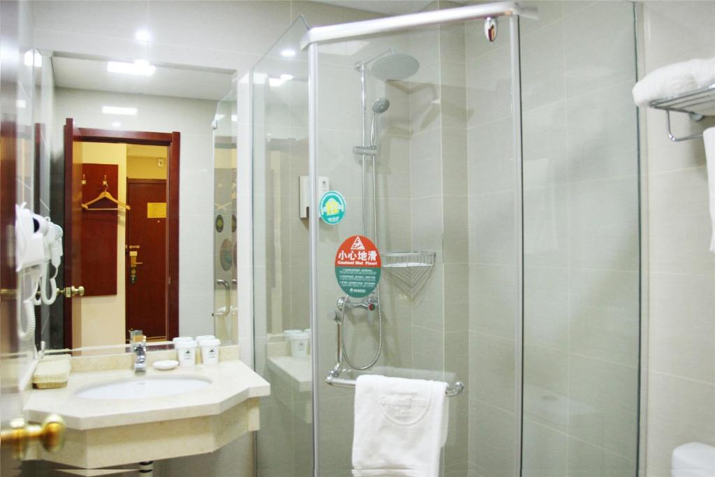 GreenTree Inn Xuancheng Jixi Guangming Palace Business Hotel photo
