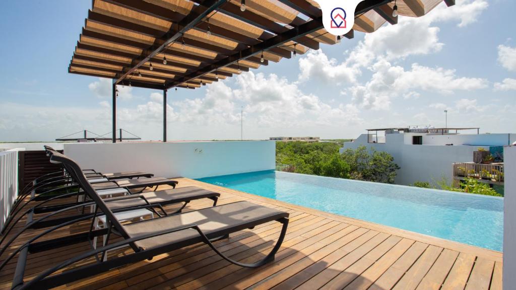 Modern PH with Private Pool in Tulum, 2 Bedrooms - 1
