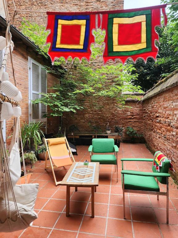 Zen rustic home & private backyard Toulouse center - 3