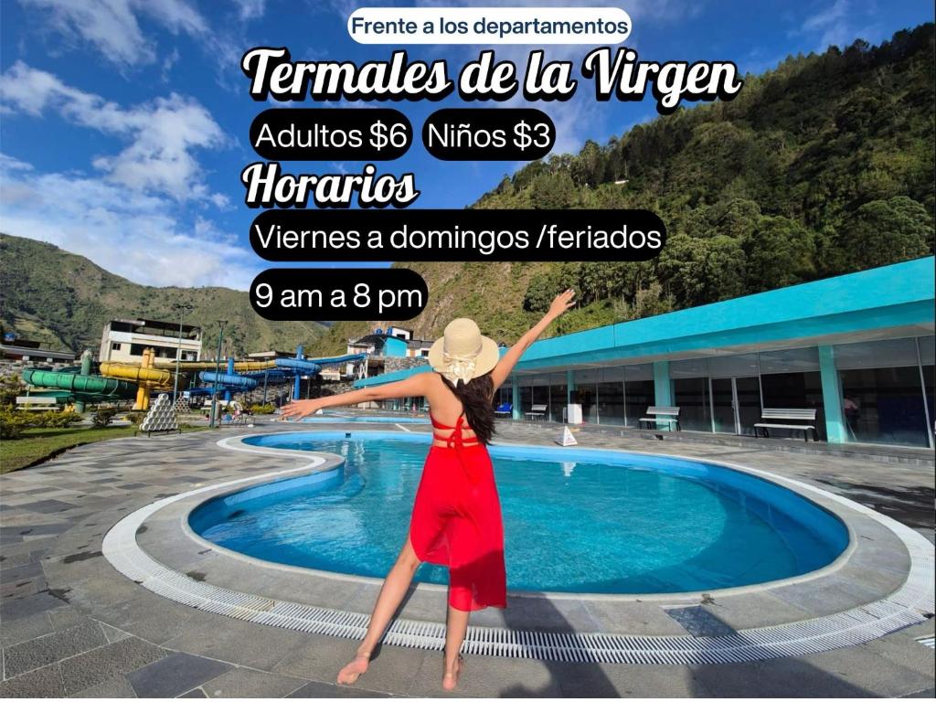 Suite Matrimonial frente a Termales con Cocina Ideal para Parejas - 5