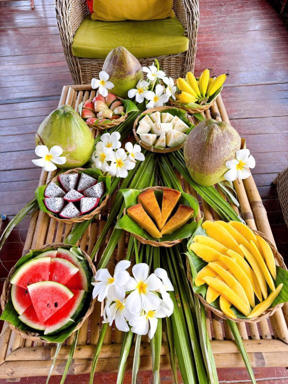 Phong Mang Cut (Mangosteen room) - Nha Mo Homestay Ben Tre