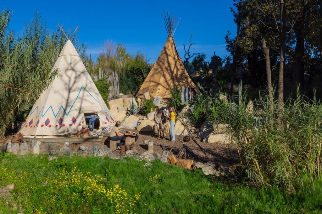 Logement insolite glamping tipi Var Grimaud - 2