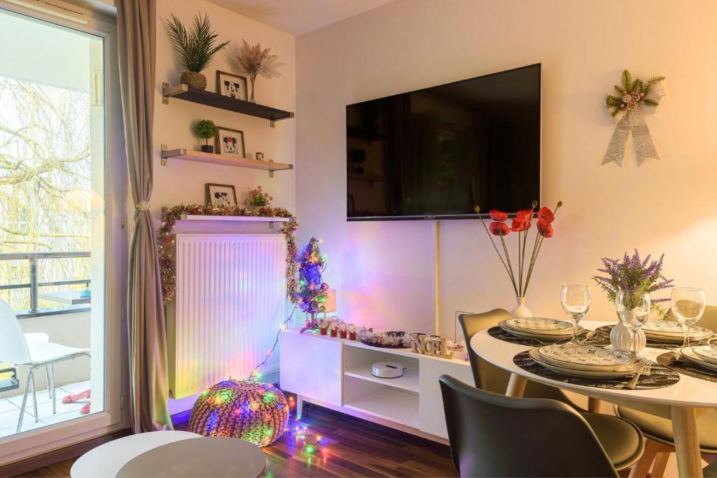 Le Saule - T2 avec Balcon & Parking - Proche Disneyland - 4
