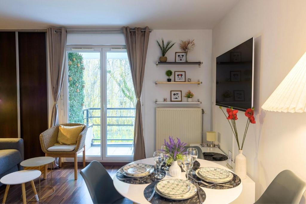 Le Saule - T2 avec Balcon & Parking - Proche Disneyland - 5
