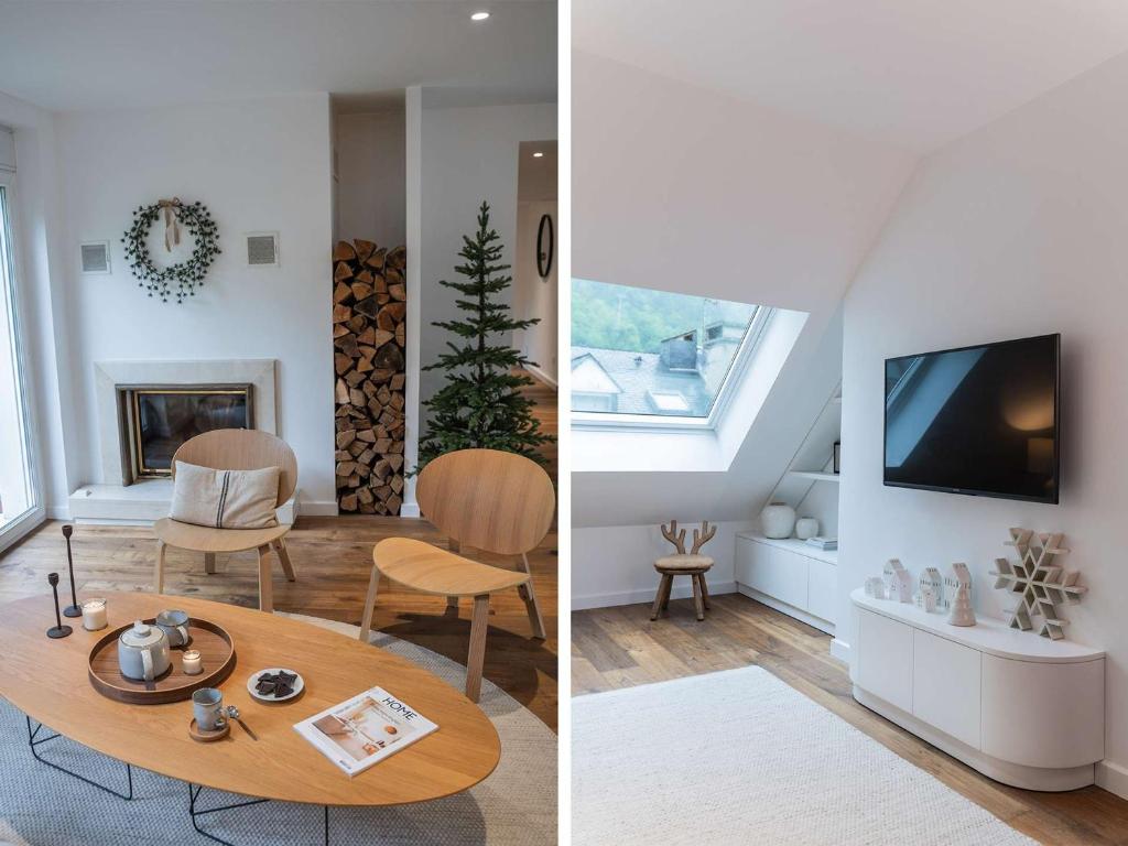 Fabuleux duplex rénové 120m² au cœur de Cauterets, 4 chambres, 2 salles d'eau - FR-1-401-318 - 2