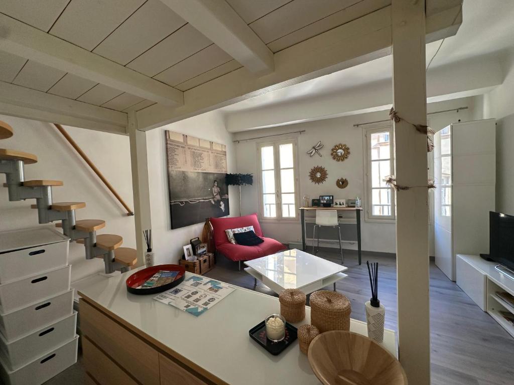Chez Anne - Appartement cosy avec mezzanine au cœur du centre historique d'Aix-en-Provence - 4