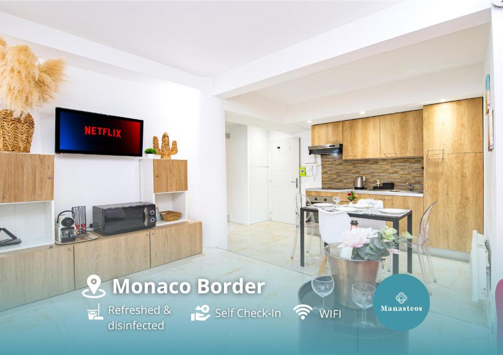 Frontière de Monaco - Joli logement agréable - FD - 1