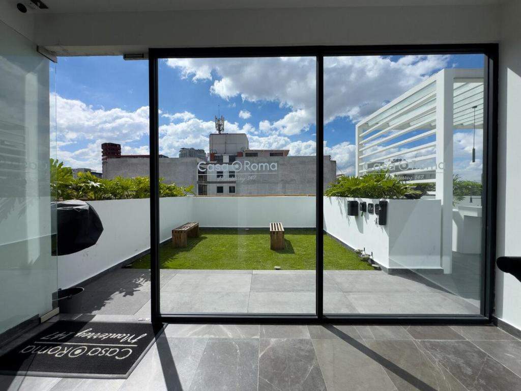 Roma-Condesa · Terraza privada + Queen · A/C - 3