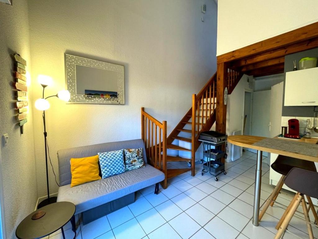Appartement T2 mezzanine avec terrasse et animaux acceptés - 5