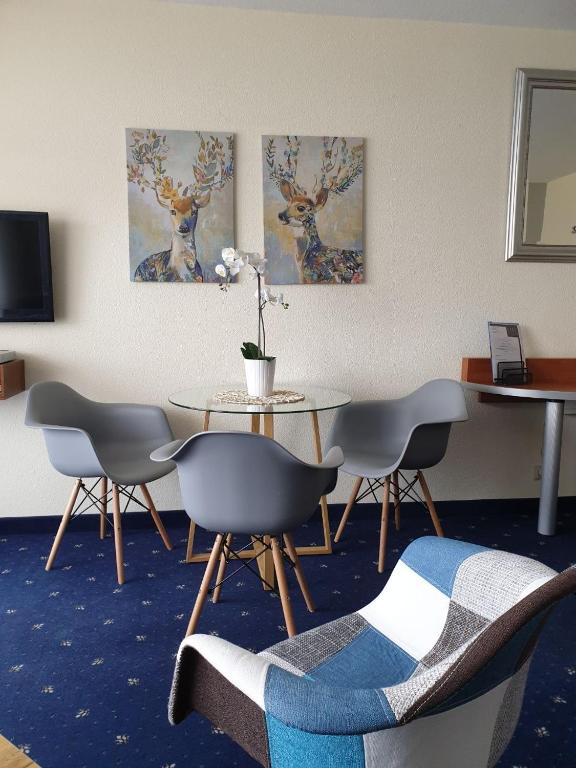 Apartment am Kranichsee Vier Jahreszeiten 전경
