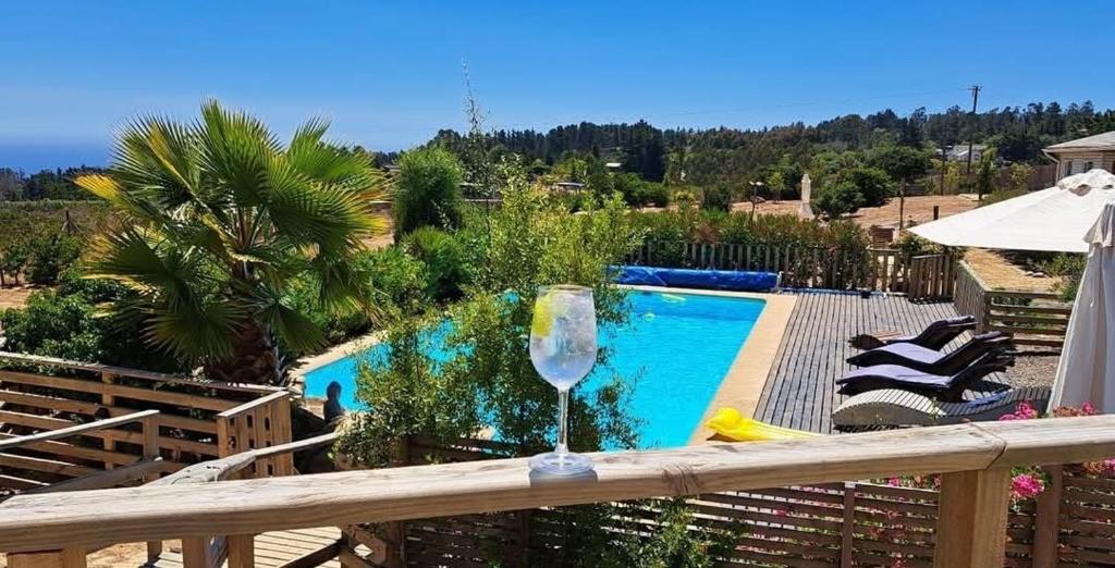 Brisa Mar Spa Parcela Casa Piscina Tinaja Sauna Cama de Cuarzo Algarrobo Tunquen - 4