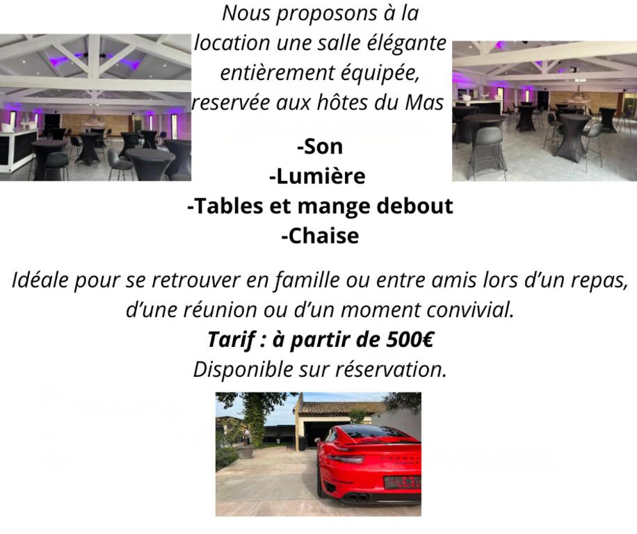 Mas La Farelle Gîte, Fitness & Salle de jeux gratuite & SPA en supplément - 4