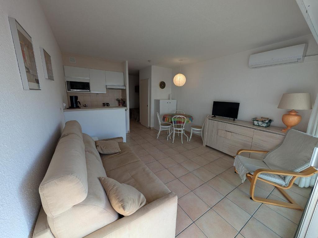 Studio climatisé pour 2/3 - Proche plage et commerces - WiFi inclus - FR-1-466A-22 - 1