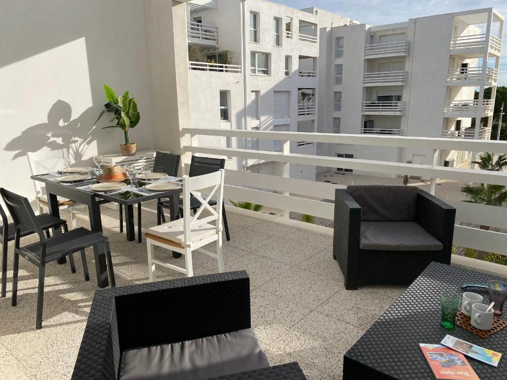 Appartement T3 climatisé 6 pers avec terrasse et parking à Port Leucate - FR-1-727-21 - 3