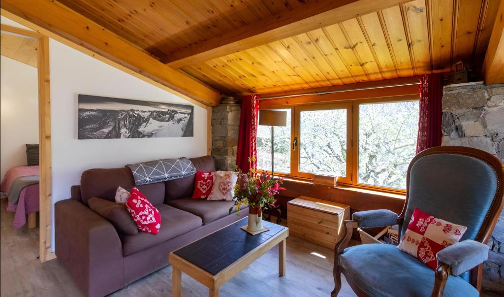 Chalet 8 personnes, face aux montagnes - 5