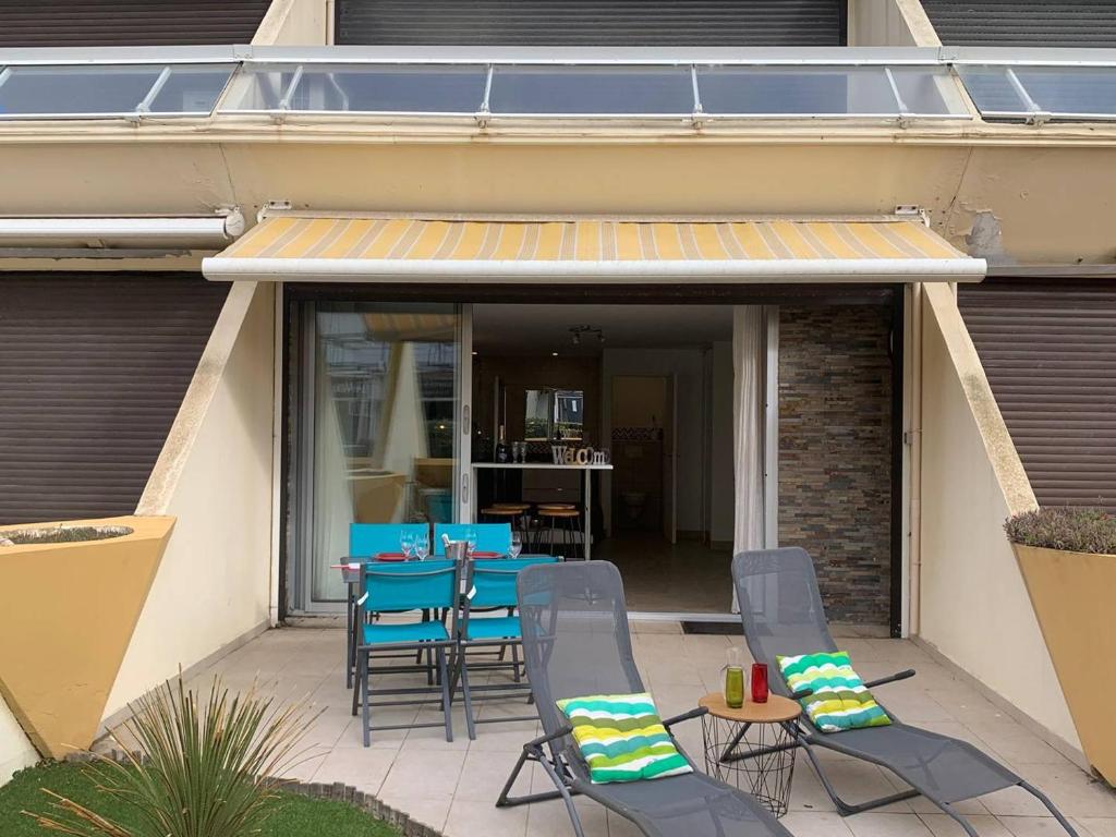 588 Studio 2 pers Héliopolis D rez-de-chaussée proche plage - 2