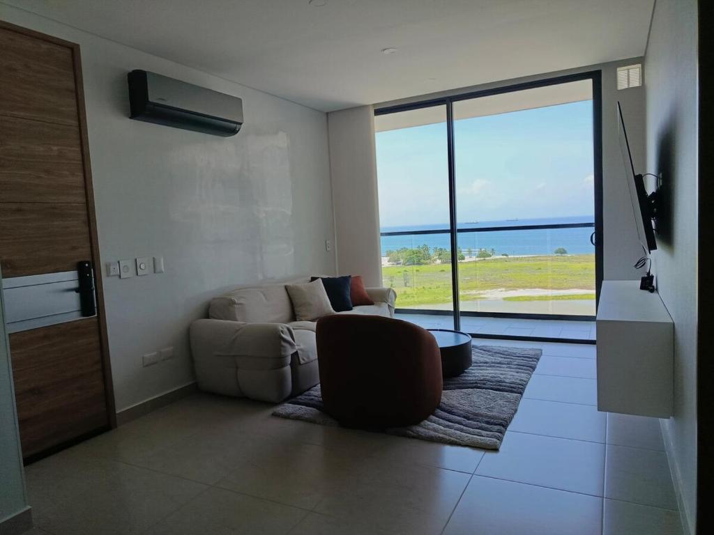 Santa Marta, Salinas del Mar apartamento suite con vista directa al mar - 4