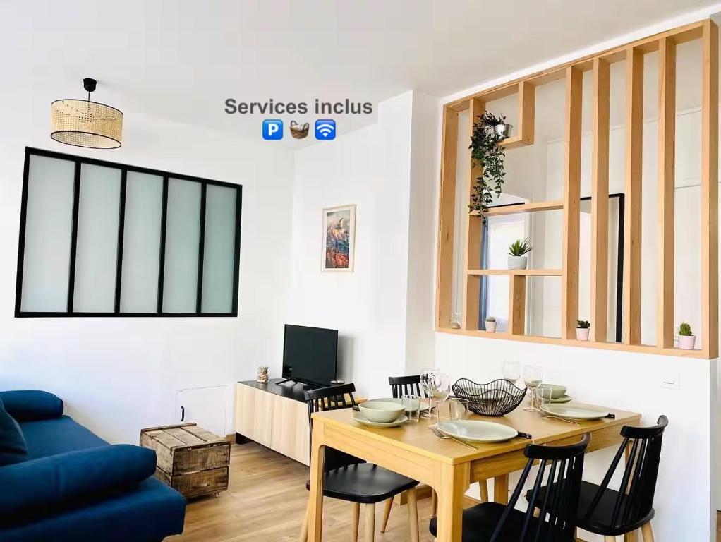 L'Écrin - 2 Bedrooms - Large free parking & Close to Tram - 1