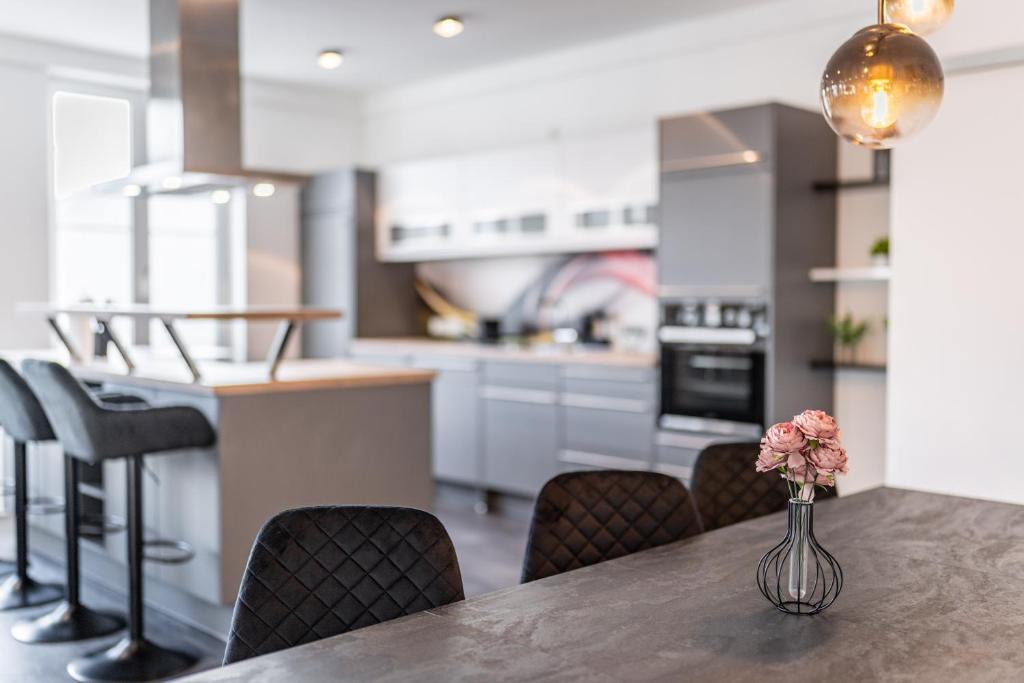 Illler Homes Memmingen Moderne Fewos für bis zu 7 Pers mit Küche & Parkplätzen, teilweise mit Terrasse - 3