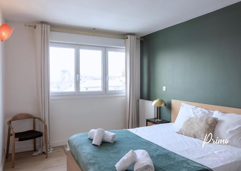 Orléans proche bord de Loire - Appartement 2 chambres avec grand balcon - Le Panoramique Orléanais - 5