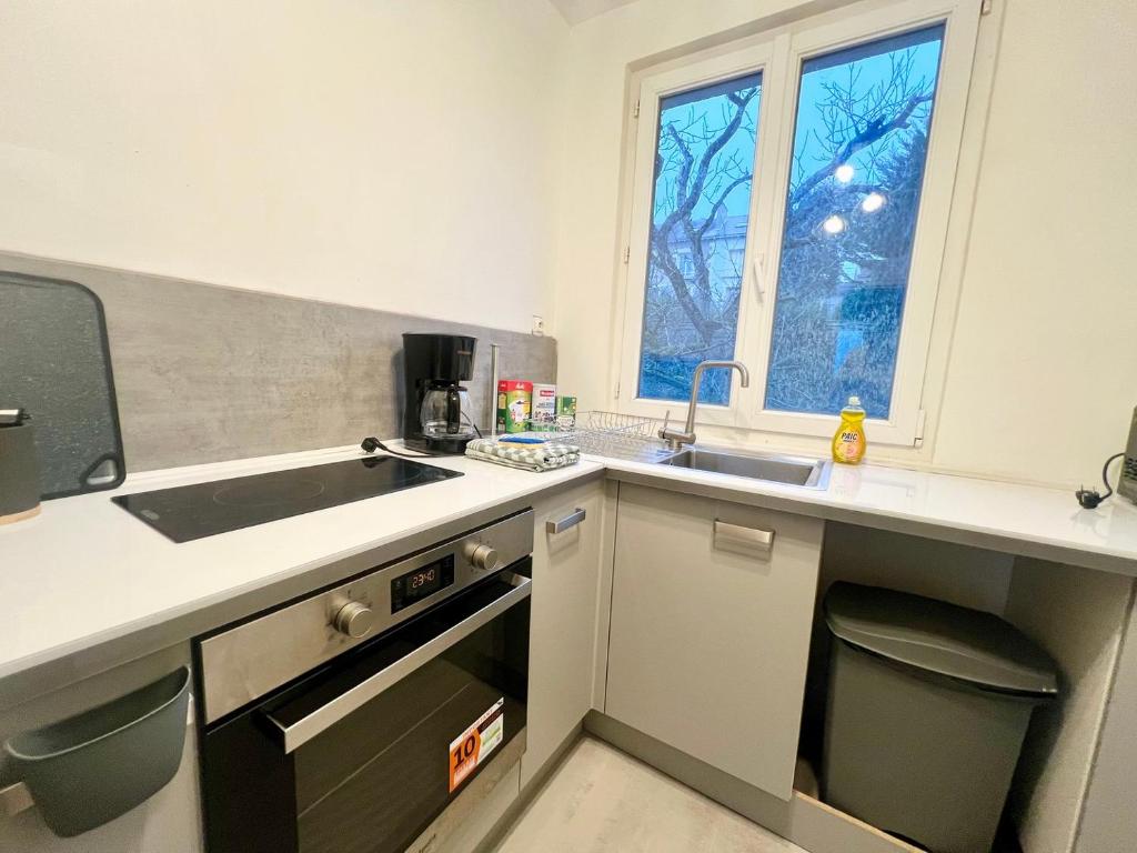 Appartement calme Proche du Centre - 2 chambres - Wifi gratuit - 4