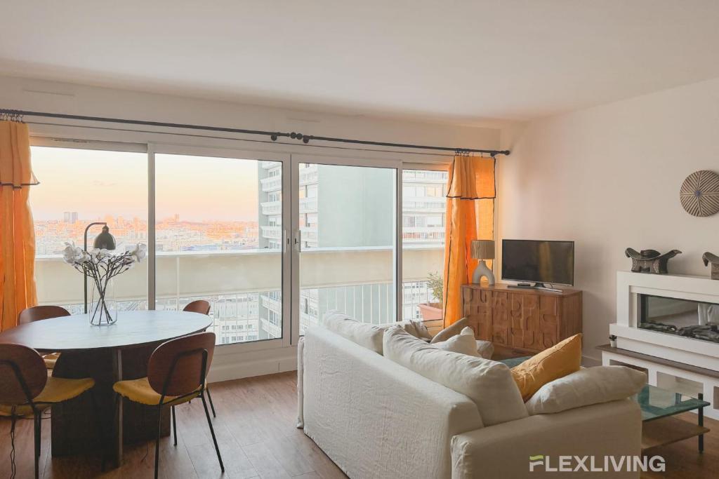 Spacieux T3 dans le 13ème avec petit balcon et vu sur les toits de Paris - 5