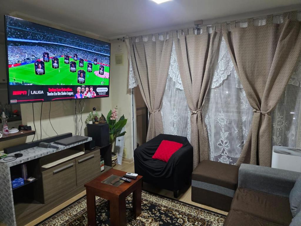 Departamento full amoblado villarrica - 1