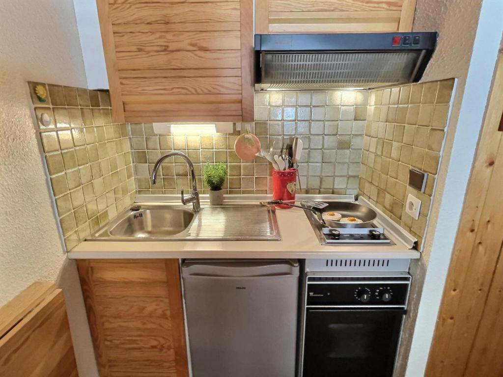 Studio mezzanine à Val d'Isère pour 3 pers. avec animaux & parking couvert - FR-1-411-1019 - 3