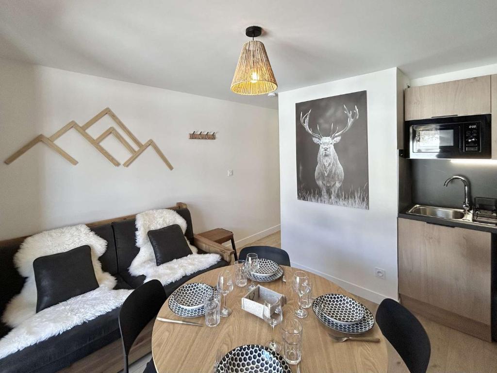 Appartement cosy 2 pièces, terrasse, casier à skis, parking commun - 3