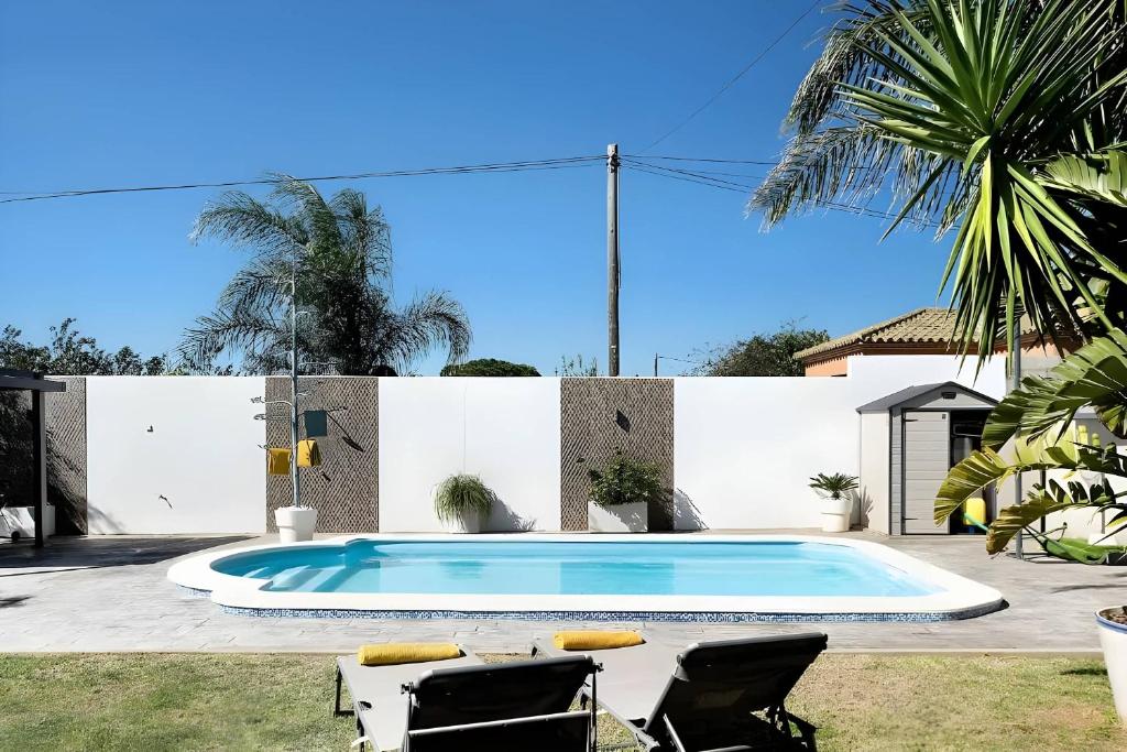 Villa con piscina privada Jardin Barbacoa Conil - 2