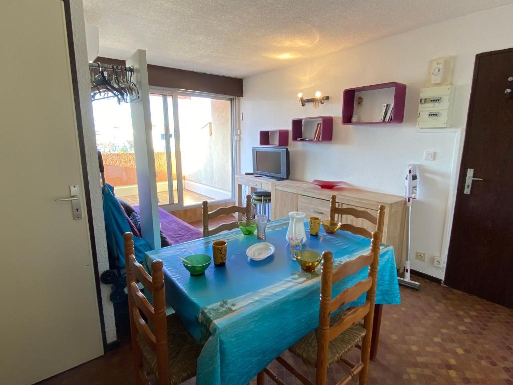 Port Leucate T2 Cabine 4 pers, RDC surélevé, Terrasse Ouest, Parking privé, Proche mer, Équipé - FR-1-798-5 - 3