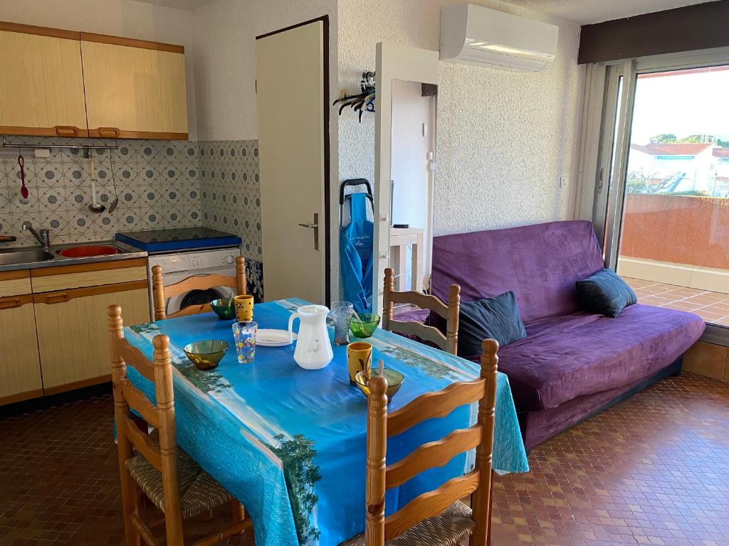 Port Leucate T2 Cabine 4 pers, RDC surélevé, Terrasse Ouest, Parking privé, Proche mer, Équipé - FR-1-798-5 - 4